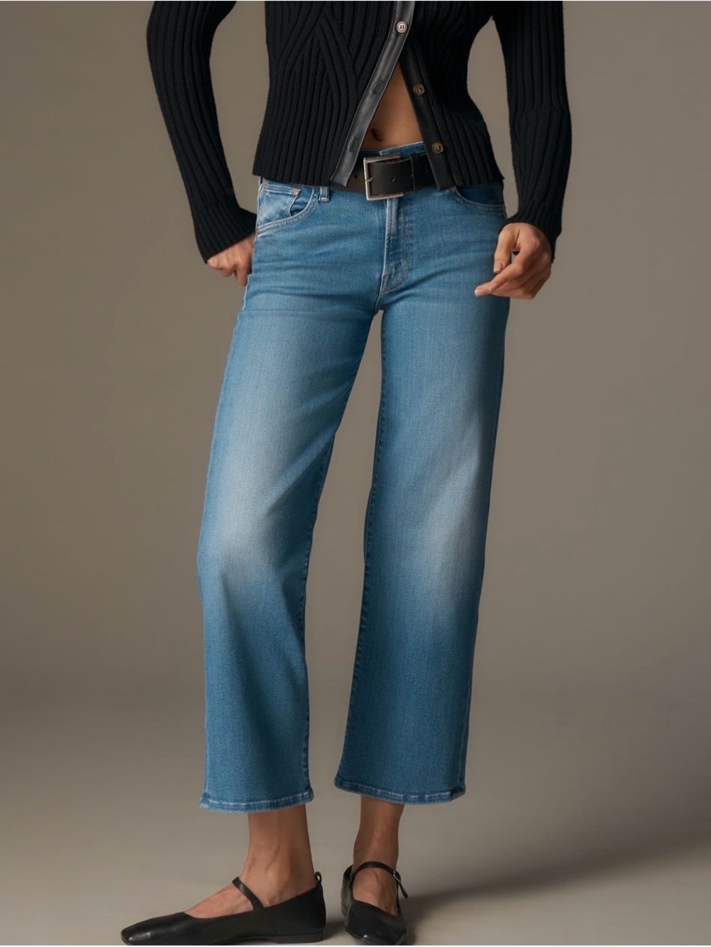 MOTHER: The Rambler Mid-rise Straight Cropped